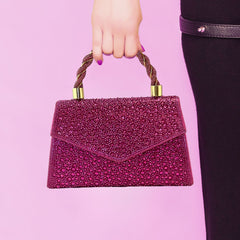 BELGIUM - PJ367 CRYSTAL BAG - Jimmy Crystal New York