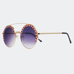 SELAH - GL1664 ROUND SUNGLASSES READY STOCK - Jimmy Crystal New York