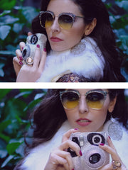 Panda Polaroid instant camera - Jimmy Crystal New York