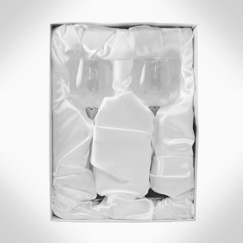 WINE GLASSES PAIR - AJ679 - Jimmy Crystal New York