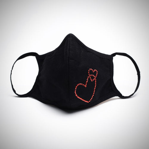 HEART MASK - MS107 - Jimmy Crystal New York