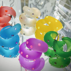 ABIGAIL - RING152 - SET OF 5 RINGS - Jimmy Crystal New York