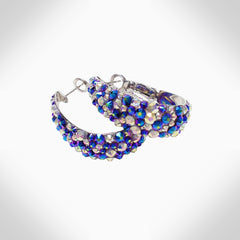 CANDY - EJ1839 - CRYSTAL HOOPS - Jimmy Crystal New York