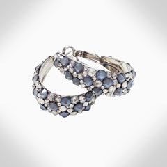 CANDY - EJ1839 - CRYSTAL HOOPS - Jimmy Crystal New York