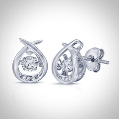 NYLA - EJ2537 Dancing Crystal Necklace Pendent - Jimmy Crystal New York