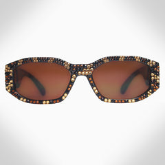 VINCENTA - GL1667 RECTANGLE SUNGLASSES - Jimmy Crystal New York