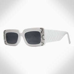 ARAGON - GL1669 RECTANGLE CRYSTAL GLASSES - Jimmy Crystal New York