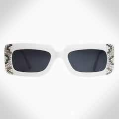 ARAGON - GL1669 RECTANGLE CRYSTAL GLASSES - Jimmy Crystal New York