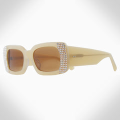 GALINA - GL1683 RECTANGLE CRYSTAL GLASSES - Jimmy Crystal New York