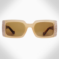 LINA - GL1701 RECTANGLE CRYSTAL GLASSES - Jimmy Crystal New York