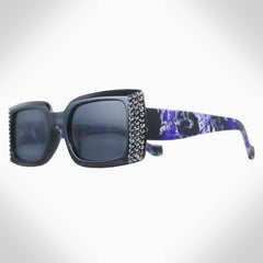 LINA - GL1701 RECTANGLE CRYSTAL GLASSES - Jimmy Crystal New York