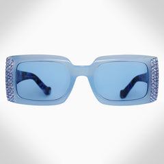 LINA - GL1701 RECTANGLE CRYSTAL GLASSES - Jimmy Crystal New York