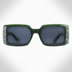 LINA - GL1701 RECTANGLE CRYSTAL GLASSES - Jimmy Crystal New York