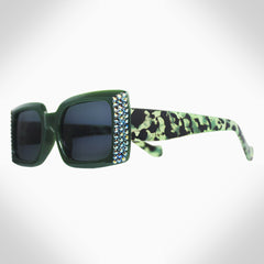 LINA - GL1701 RECTANGLE CRYSTAL GLASSES - Jimmy Crystal New York