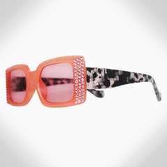 LINA - GL1701 RECTANGLE CRYSTAL GLASSES - Jimmy Crystal New York