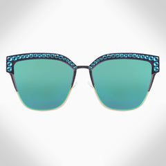 SIDONIE - GL1721 MIRRORED SUNGLASSES - Jimmy Crystal New York