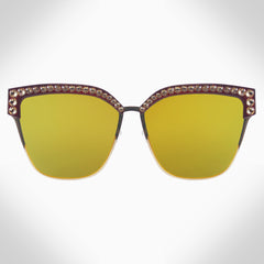 SIDONIE - GL1721 MIRRORED SUNGLASSES - Jimmy Crystal New York