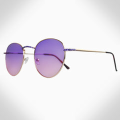 MAGNOLIA- GL1728 ROUND SUNGLASSES - Jimmy Crystal New York