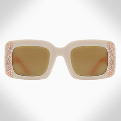 RUTH - GL1730 RECTANGLE CRYSTAL GLASSES - Jimmy Crystal New York