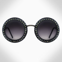 MARGARET - GL1733 ROUND SUNGLASSES - Jimmy Crystal New York