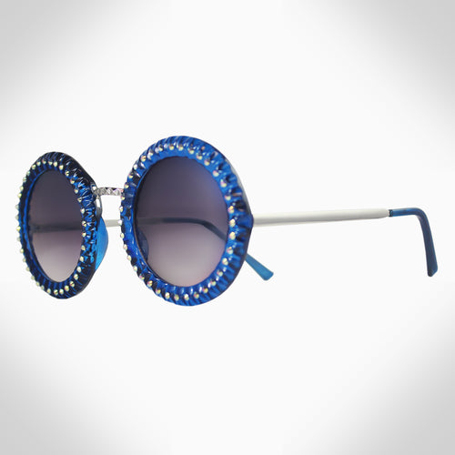 MARGARET - GL1733 ROUND SUNGLASSES - Jimmy Crystal New York