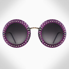 MARGARET - GL1733 ROUND SUNGLASSES - Jimmy Crystal New York