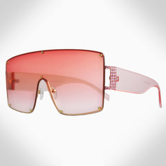 LUCI - GL1741 SHIELD SUNGLASSES - Jimmy Crystal New York