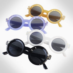 AMMA - GL1744 ROUND SUNGLASSES - Jimmy Crystal New York