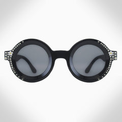 AMMA - GL1744 ROUND SUNGLASSES - Jimmy Crystal New York