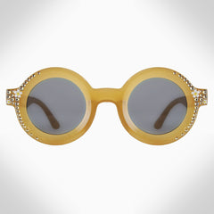 AMMA - GL1744 ROUND SUNGLASSES - Jimmy Crystal New York