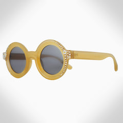 AMMA - GL1744 ROUND SUNGLASSES - Jimmy Crystal New York