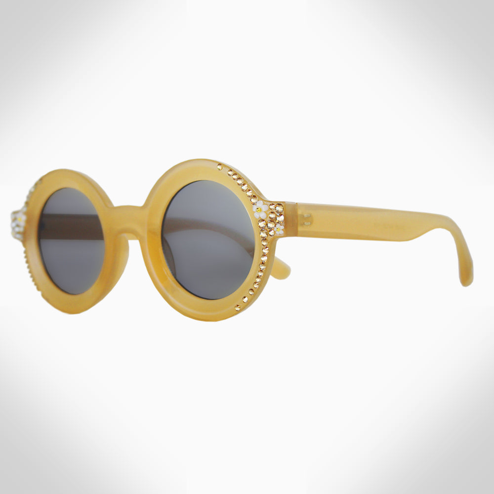 AMMA - GL1744 ROUND SUNGLASSES - Jimmy Crystal New York