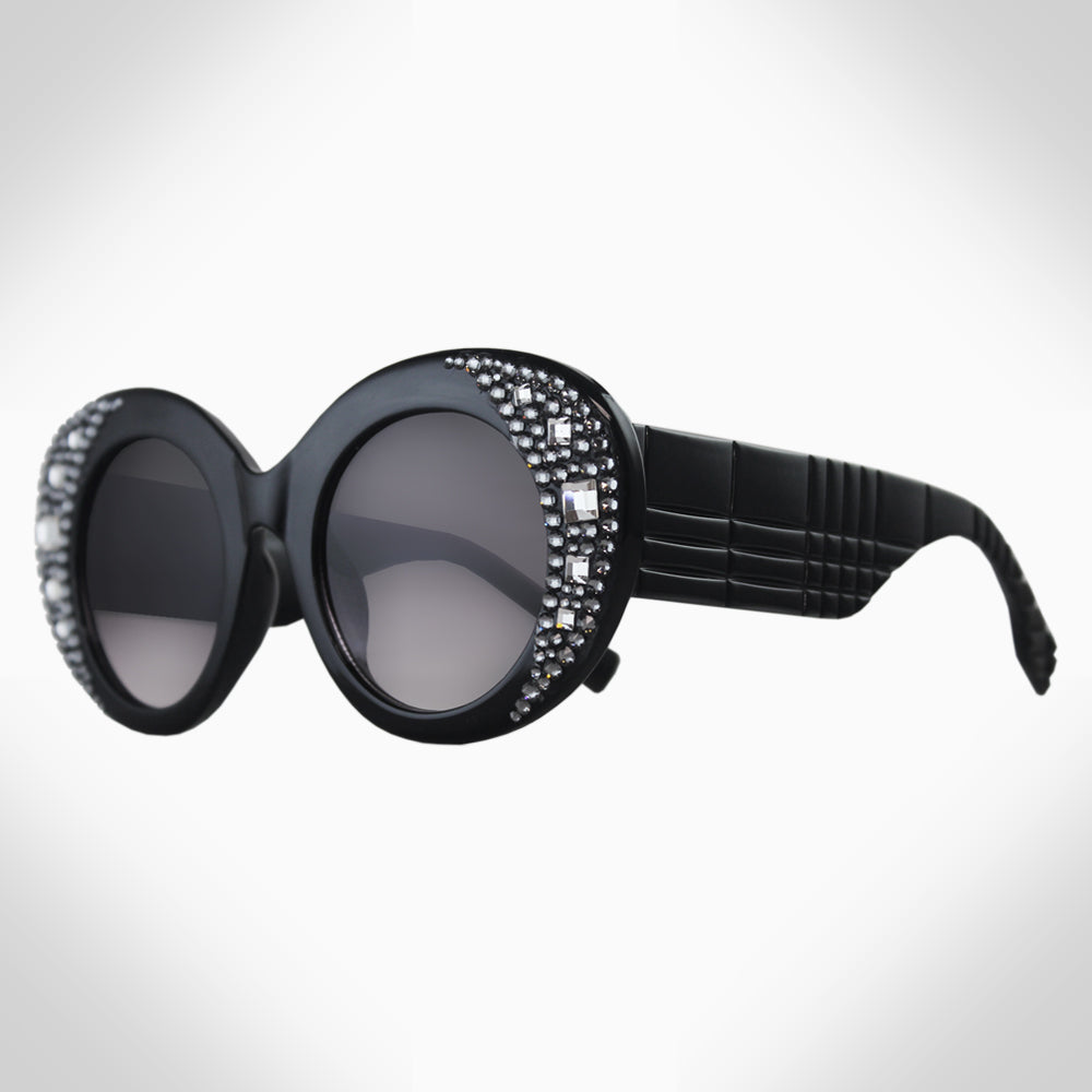 STASIA - GL1749 ROUND SUNGLASSES - Jimmy Crystal New York
