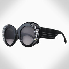 STASIA - GL1749 ROUND SUNGLASSES - Jimmy Crystal New York