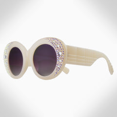 STASIA - GL1749 ROUND SUNGLASSES - Jimmy Crystal New York