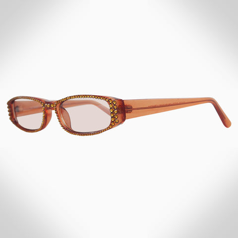 GL649 - RETRO SMALL RECTANGULAR SUNGLASSES
