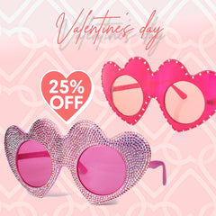 LOVE - GL861 PARTY GLASSES - Jimmy Crystal New York