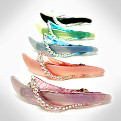 TULIPS HAIR CLIP - HC190 - Jimmy Crystal New York