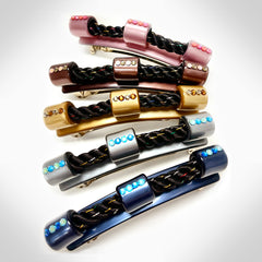 ROPES HAIR CLIP - HC193 - Jimmy Crystal New York