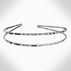 THIN METAL HAIR BAND - HC1 - Jimmy Crystal New York