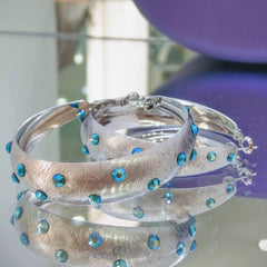 LARGE HOOPS - EJ1848S - Jimmy Crystal New York