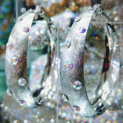 LARGE HOOPS - EJ1848S - Jimmy Crystal New York