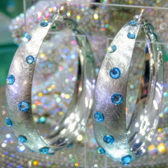 LARGE HOOPS - EJ1848S - Jimmy Crystal New York
