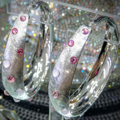 LARGE HOOPS - EJ1848S - Jimmy Crystal New York