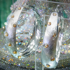 LARGE HOOPS - EJ1848S - Jimmy Crystal New York