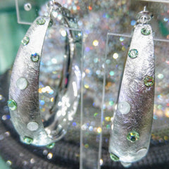 LARGE HOOPS - EJ1848S - Jimmy Crystal New York