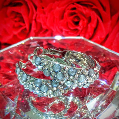 CANDY - EJ1839 - CRYSTAL HOOPS - Jimmy Crystal New York