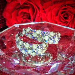 CANDY - EJ1839 - CRYSTAL HOOPS - Jimmy Crystal New York