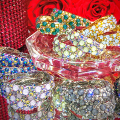 CANDY - EJ1839 - CRYSTAL HOOPS - Jimmy Crystal New York