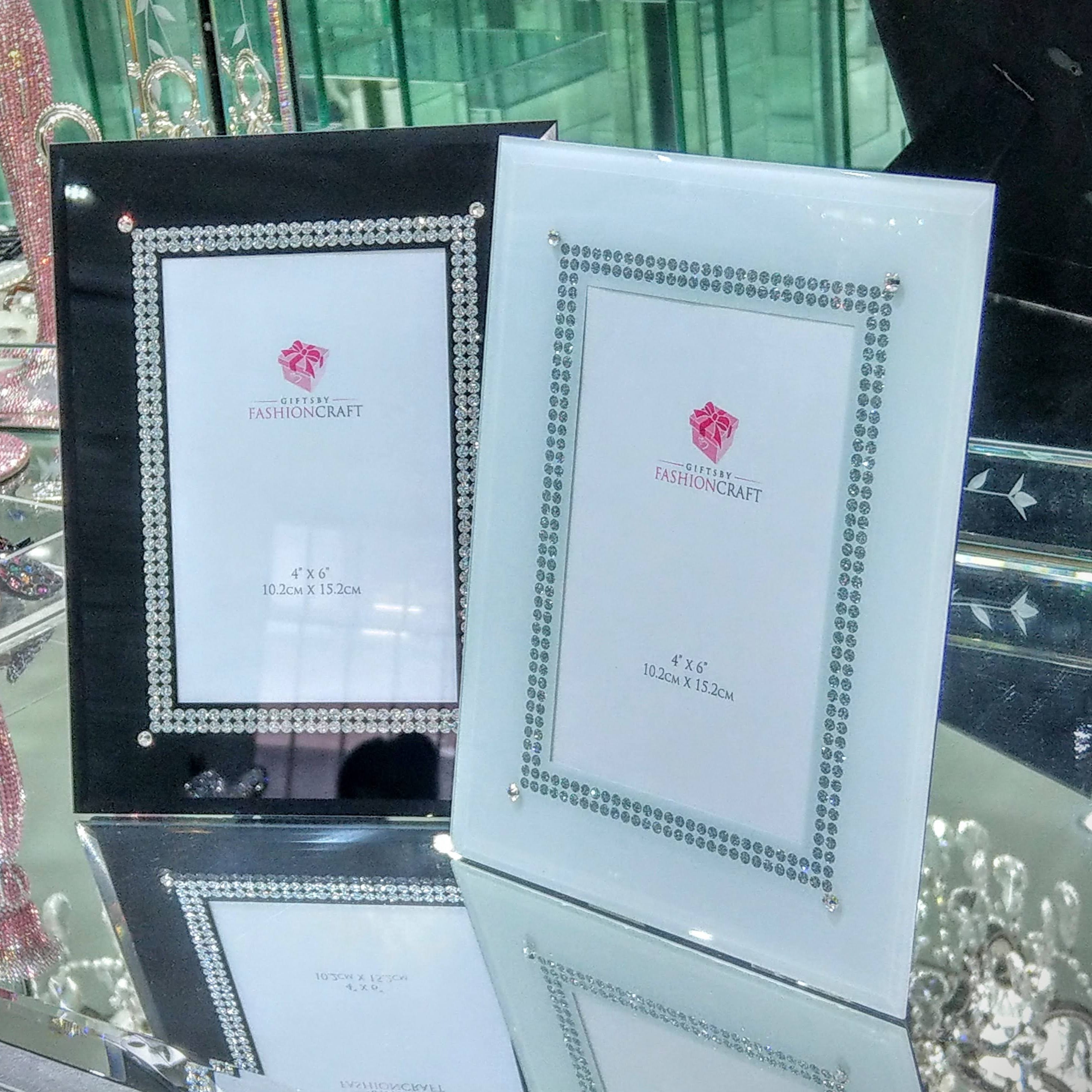 ELEGANT GLASS PICTURE FRAMES perfect for Mother's day - Jimmy Crystal New York